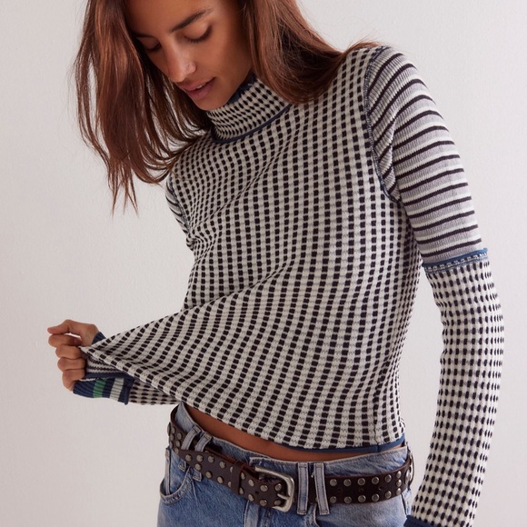 Free People Tops - Free People Gamer Cuff Top - Sold Out Online